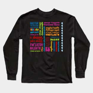 The Pastel Colors Out of Space Long Sleeve T-Shirt